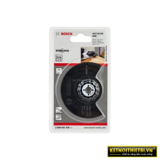 Lưỡi cắt gỗ & kim loại ACZ 85 EB 85mm Bosch 2608661636