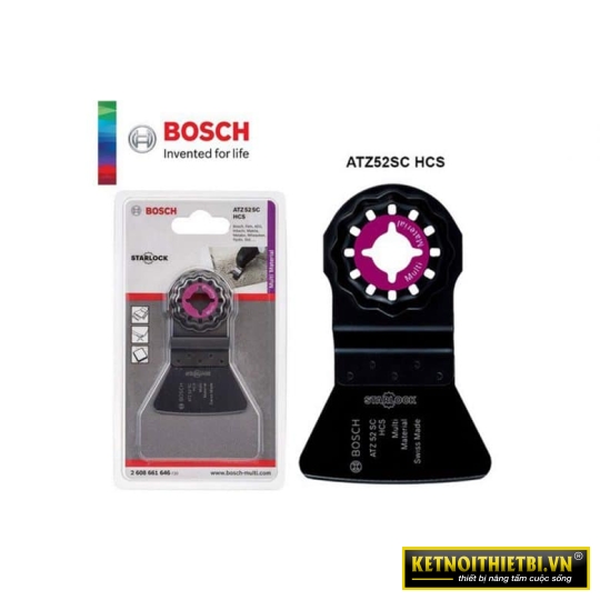 Lưỡi cào cứng ATZ 52 SC 52x26mm Bosch 2608661646