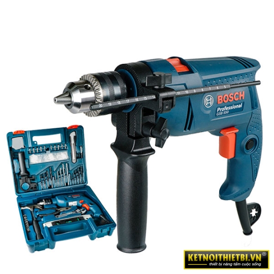 Máy khoan động lực Bosch 13mm GSB 550 (SET 100)