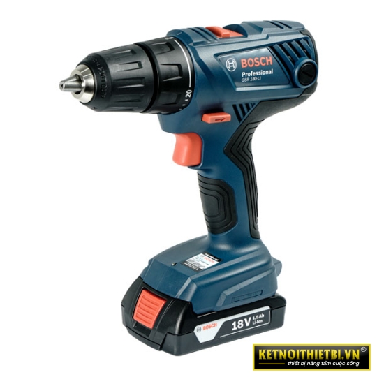 Máy khoan vặn vít dùng pin Bosch GSR 180-LI