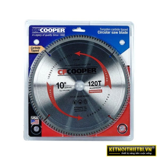 Lưỡi cắt nhôm 255mm x 120T CFCooper SA10120
