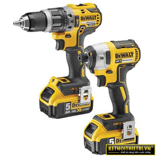 Combo DCD796/DCF887/2pin 5Ah/DCB115/Valy Dewalt DCK266P2
