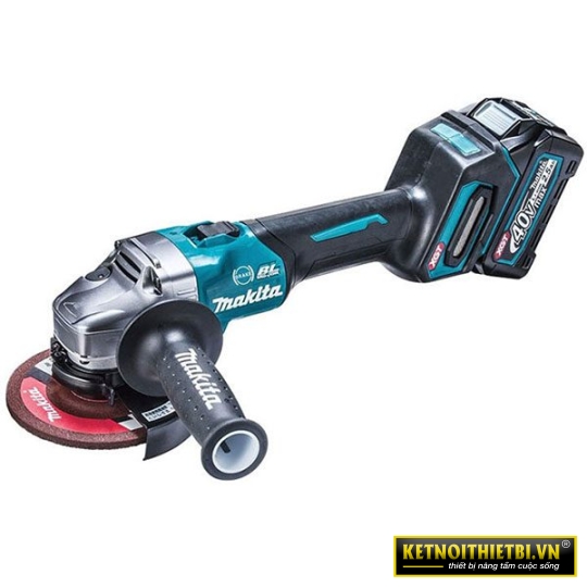 Máy mài góc 125mm ct trượt pin 40V Makita GA005GM201