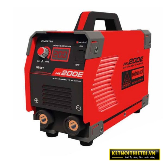Máy hàn que MMA Inverter 200A 220V Hồng Ký HK200E