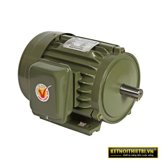 Mô tơ vỏ gang 1HP Hồng Ký HKM114D