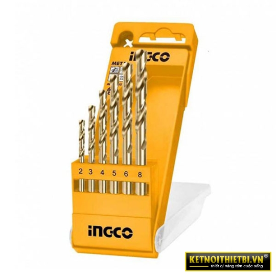Bộ 6 Mũi Khoan Kim Loại INGCO AKD1055