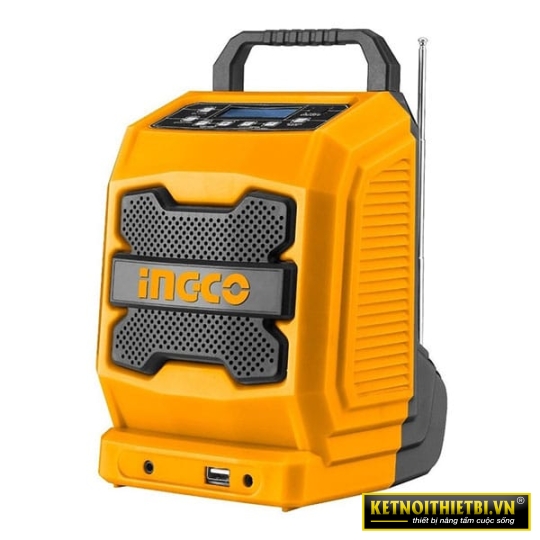 Radio công trường pin 20V INGCO CJRLI2001