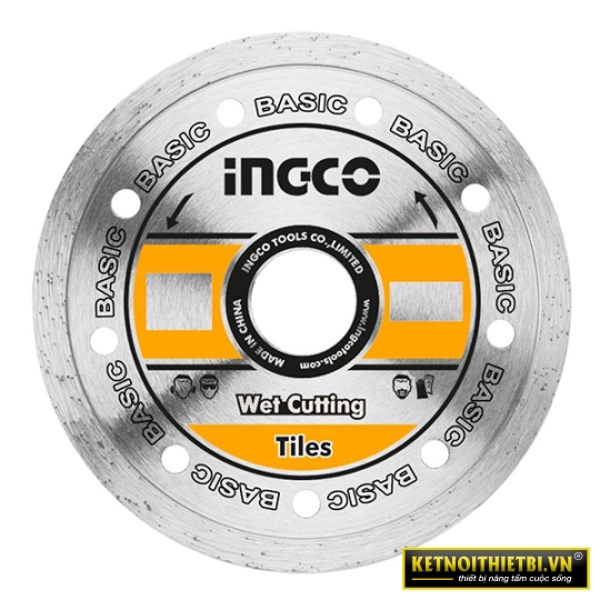 Đĩa cắt gạch ướt 180&#215;22.2mm INGCO DMD021801