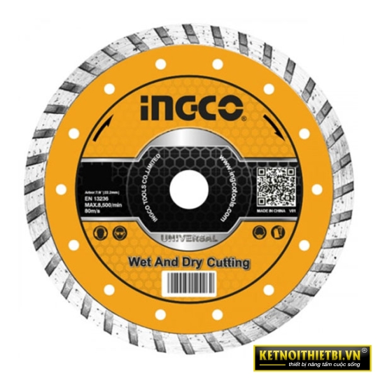 Đĩa cắt gạch siêu mỏng 180&#215;22.2mm INGCO DMD031801HT