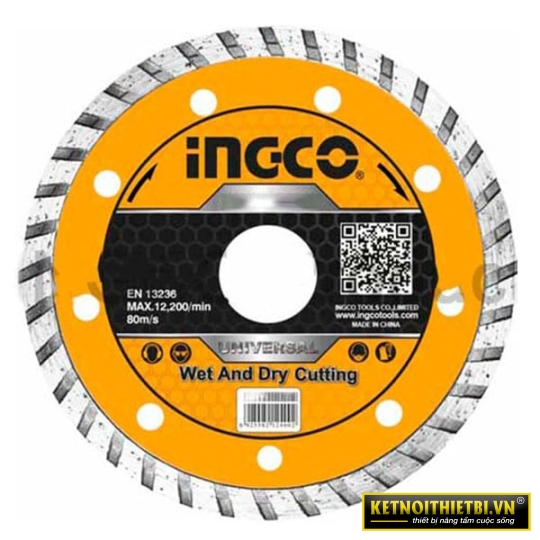 Đĩa cắt gạch đa năng 180&#215;22.2mm INGCO DMD031802M