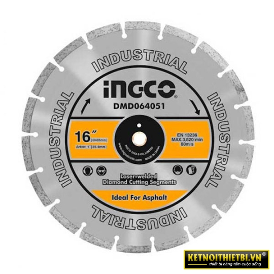 Đĩa cắt nhựa đường 405mm INGCO DMD064051