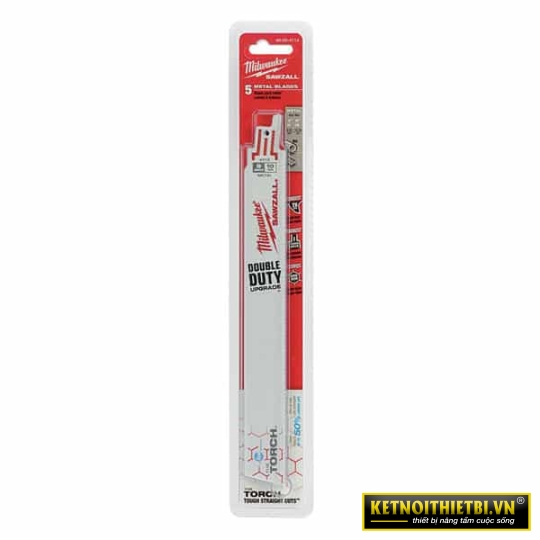Lưỡi Cưa kiếm sắt TORCH T10-228.6mm (Bộ 5 lưỡi)  Milwaukee - 48-00-4713