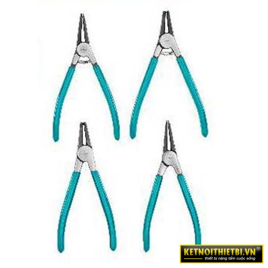 Bộ 4 kềm mở phe 125mm Total THTJ214041