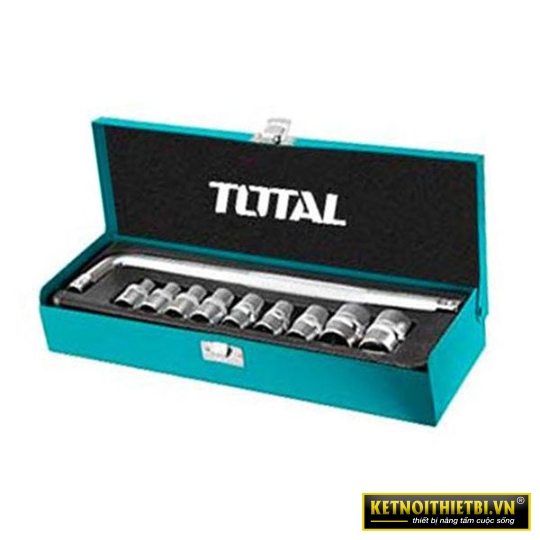 Bộ 10 đầu tuýp 1/2 in Total THTL121101