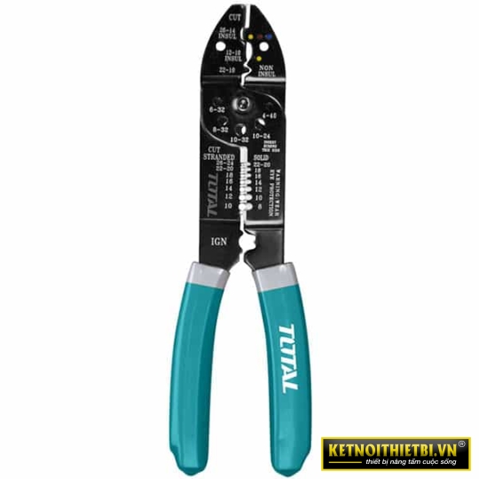 Kềm tuốt dây điện 10in Total THT15101