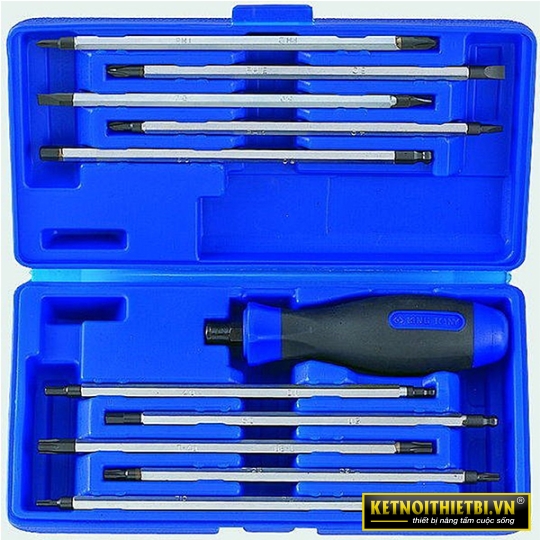 Bộ tuốc nơ vít 2 đầu 11 chi tiết 32518MR02