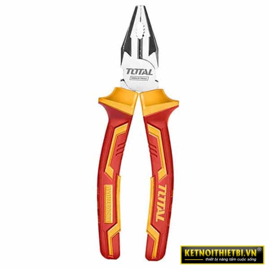 Kềm răng cách điện 8in Total THTIP2181