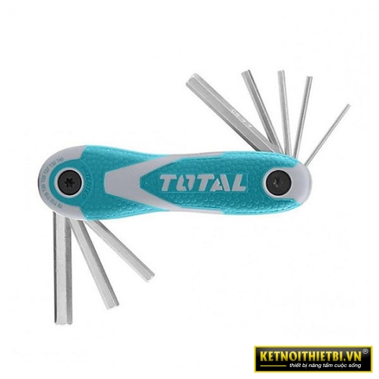 Bộ khóa lục giác dạng xếp Total THT1061826