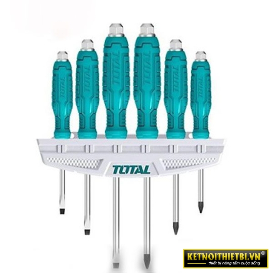 Bộ 6 tua vít đóng xuyên Total THGSS35061