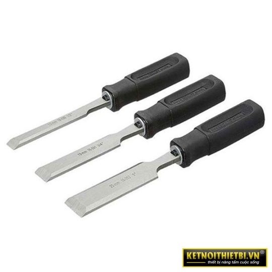 Đục gỗ cầm tay bộ 3 cái (13,19,25mm) Stanley 16-089