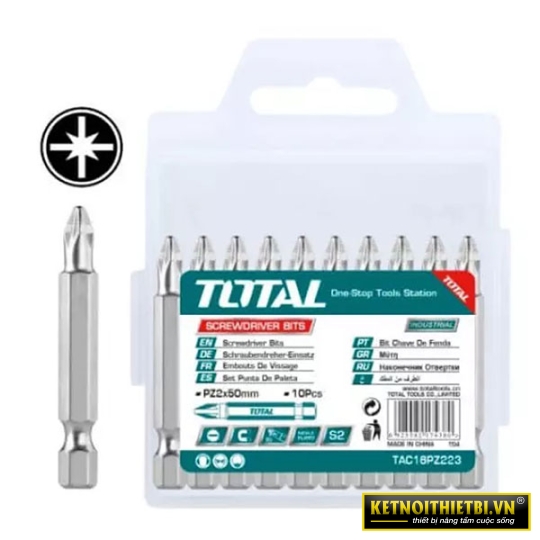Mũi bắt vít 50mm Total TAC16PZ223