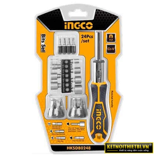 Bộ 24 tua vít INGCO HKSDB0248