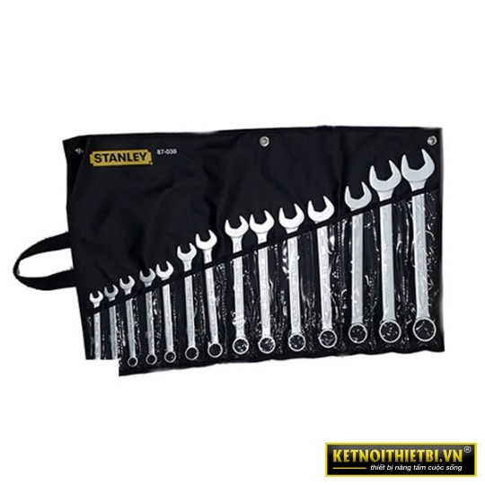 Cờ lê vòng miệng hệ mét (bộ 14c) Stanley 87-038-1