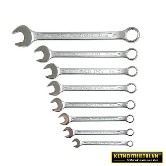 Bộ Cờ lê vòng miệng SL hệ MET (8 chi tiết) Stanley 87-011-1