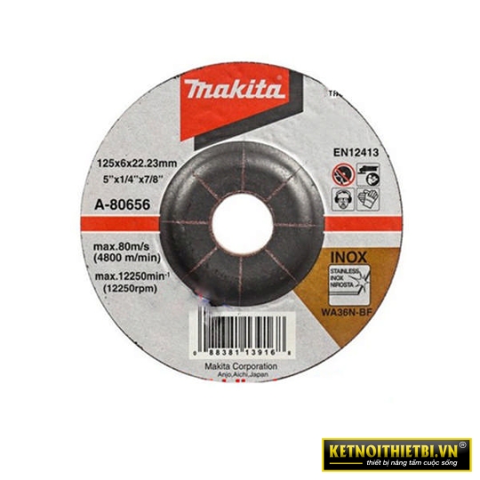 Đá mài 125x6x22.23 Makita A-80656