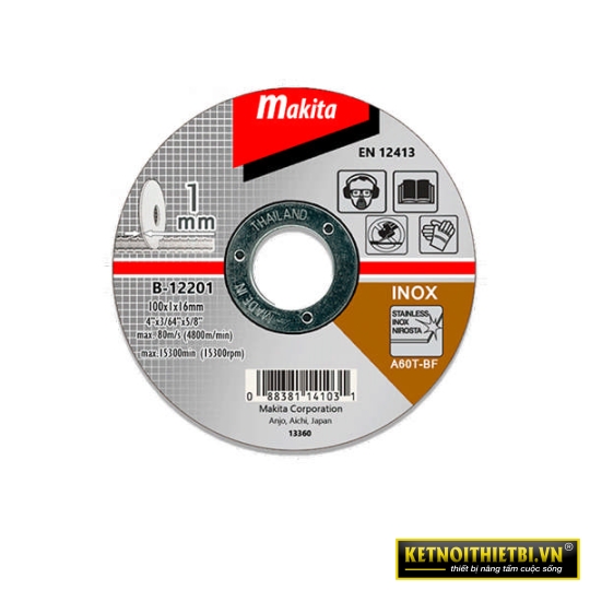 Đá cắt mỏng 100X1.0X16 Makita B-12201