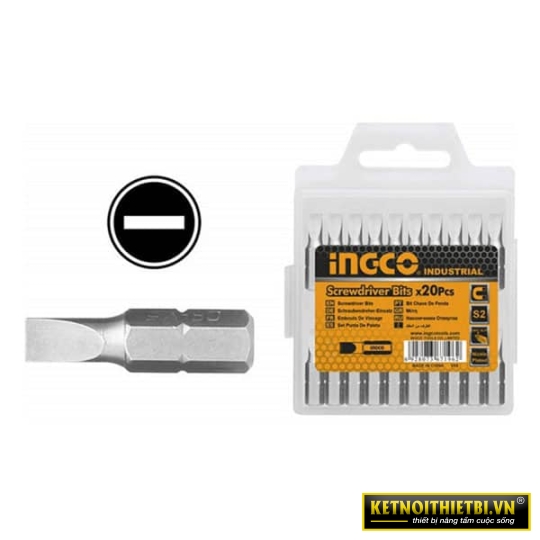Mũi Bắt Vít SL8x1.2mm INGCO SDB11SL613