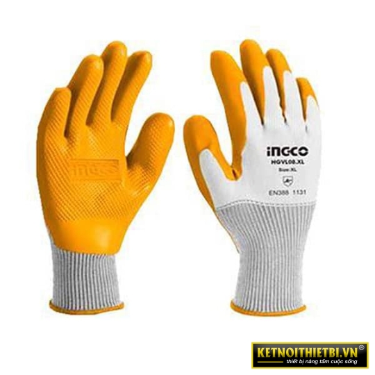 Găng Tay Latex INGCO HGVL08-XL