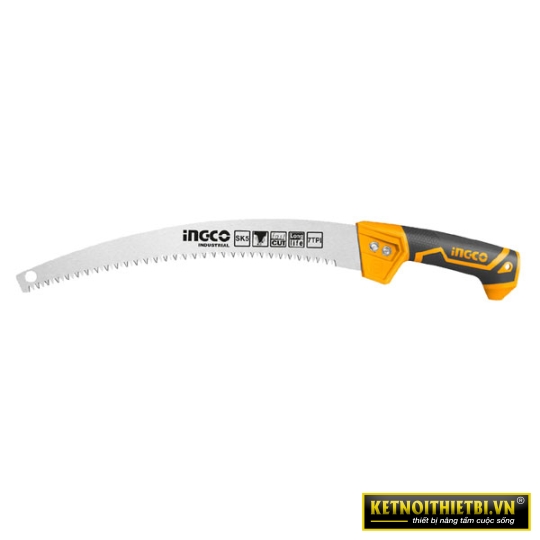 Cưa cành cầm tay lưỡi cong 330mm INGCO HPS3308