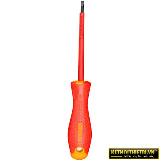 Tua vít dẹp 6.5x150mm cách điện 1.000V INGCO HISD816150