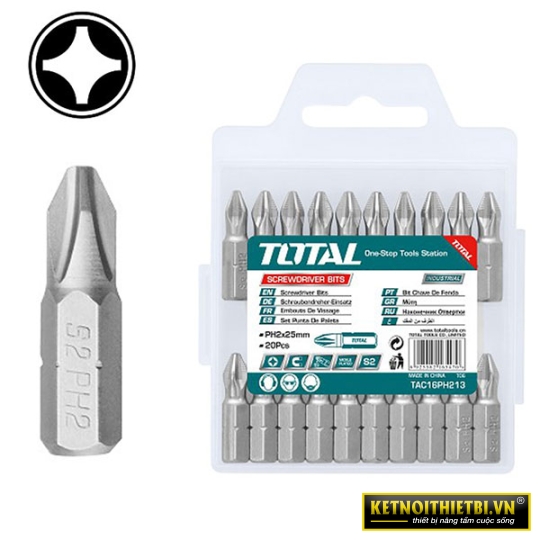 Mũi bắt vít 25mm Total TAC16PH213