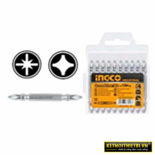 Mũi bắt vít 2 đầu PH2+PZ2x65mm INGCO SDB21HZ133