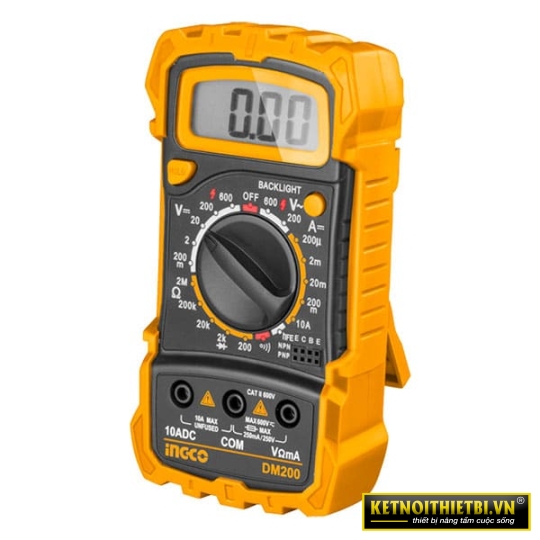 Đồng hồ đo điện vạn năng INGCO DM200