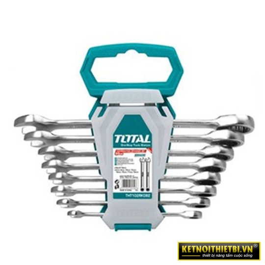 Bộ cờ lê vòng miệng tự động 8-19mm Total THT102RK086