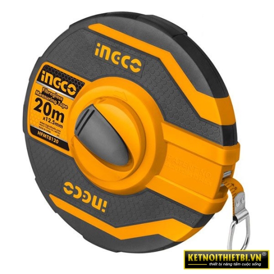 Thước dây sợi thủy tinh 20m x 12.5mm INGCO HFMT8120