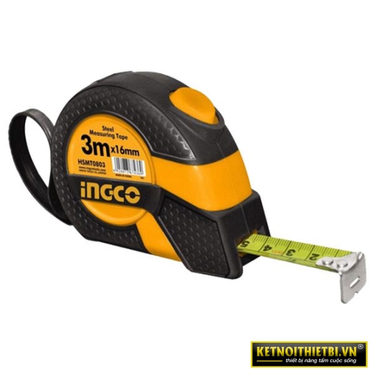 Thước cuộn thép 3m x 16mm INGCO HSMT0803