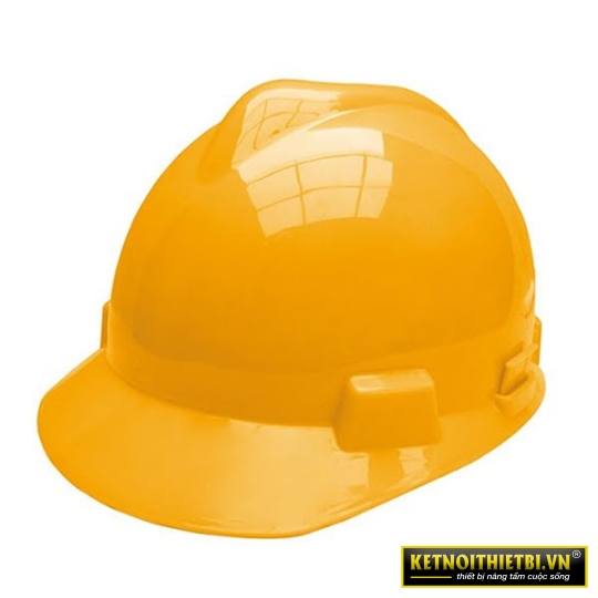 Nón bảo hộ màu vàng INGCO HSH01