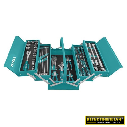 Bộ đồ nghề cầm tay 59 chi tiết Total THTCS12591