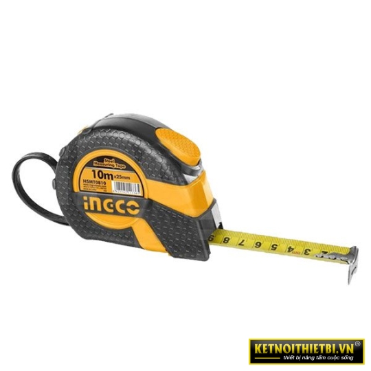 Thước cuộn thép 10m x 25mm INGCO HSMT0810