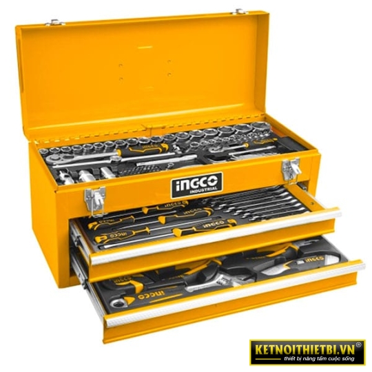 Bộ Hộp Đồ Nghề 97 Món Dụng Cụ INGCO HTCS220971