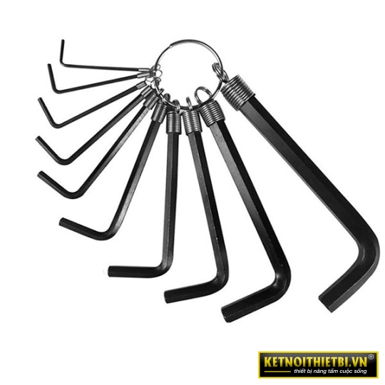 Lục giác hệ Met bộ 10pc Stanley 69-213