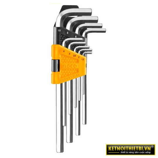 Bộ 9 Chìa Lục Giác 1.5-10mm INGCO HHK11091