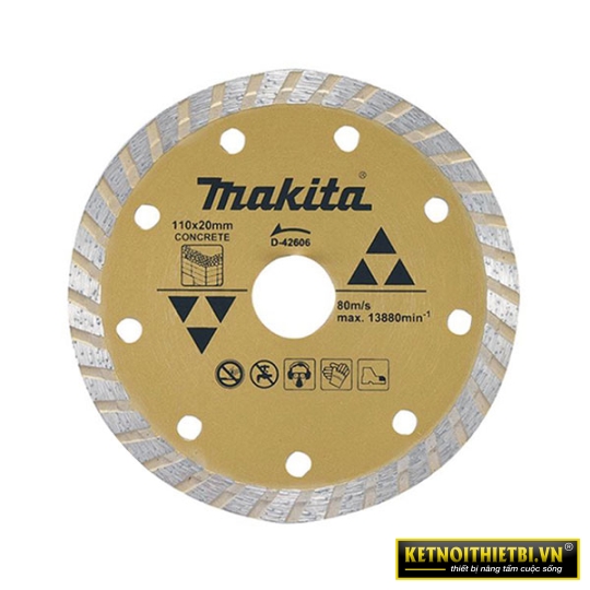 Lưỡi cắt kim cương 110mm Makita D-42606