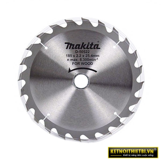 Lưỡi cắt gỗ 185mm Makita D-50522