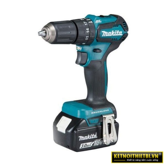 Máy khoan búa vặn vít pin 18V Makita DHP483RTE