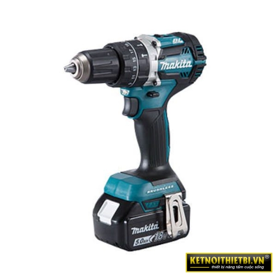 Máy khoan búa vặn vít pin 18V Makita DHP484RTE